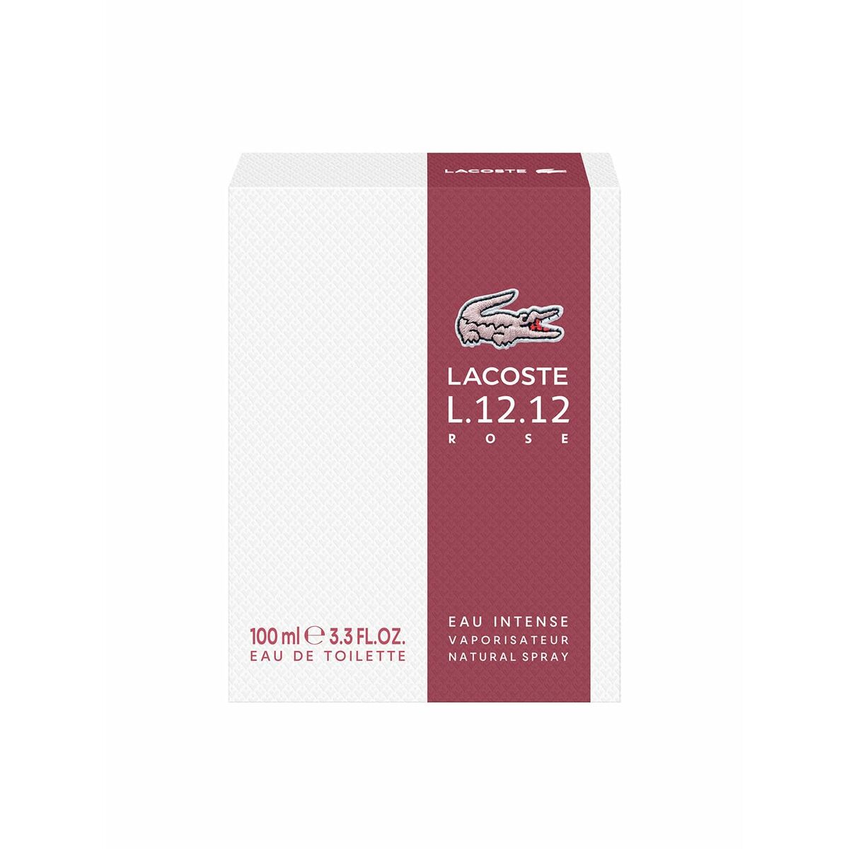 Perfume Mulher Lacoste EDT L.12.12 Rose Eau Intense 100 ml